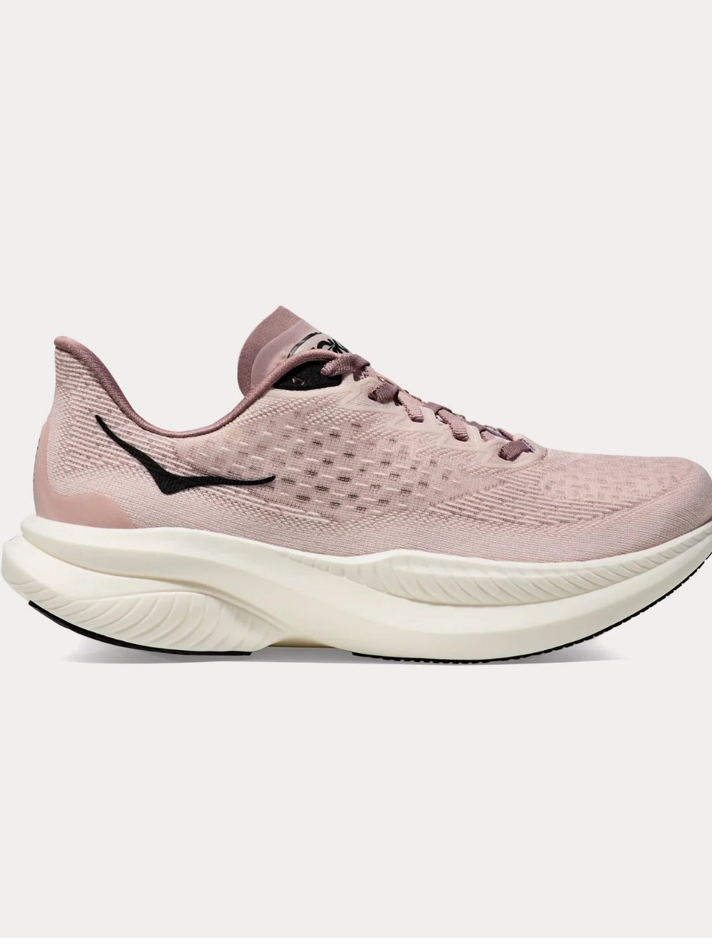 Hoka- Mach 6 Womens Running Shoes in Cosmic Pearl/Quartize